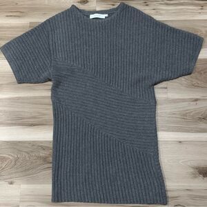 ASTR The Label Grey Short Sleeve Sweater Dress Women’s Small